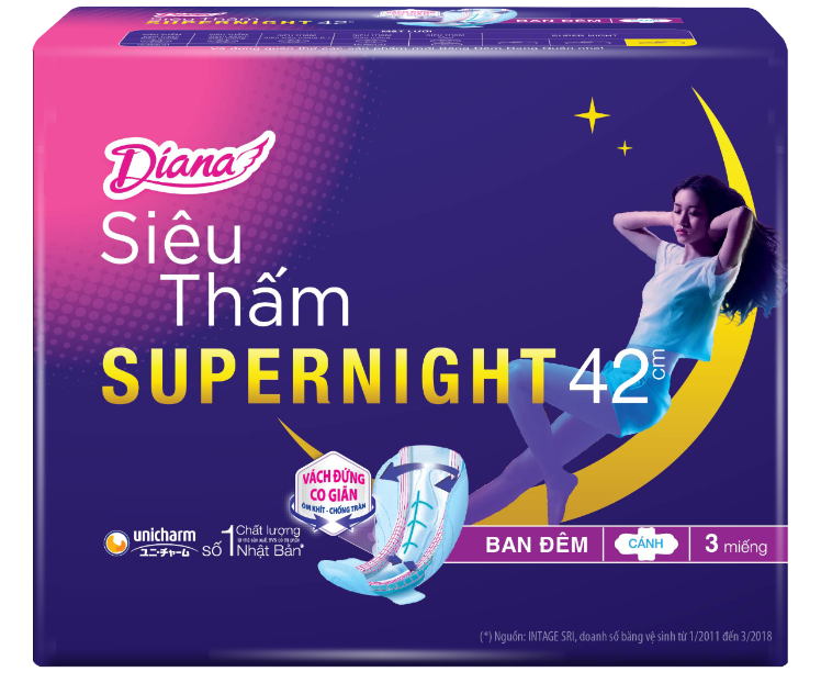 Diana Super Night Siêu Ban Đêm 42cm